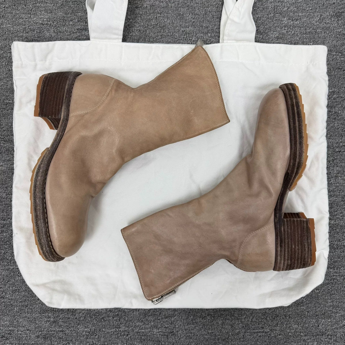 Guidi 788Z Milk Tea Boots
