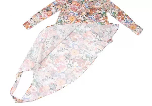 Maison Margiela Vintage Orange Floral Irregular Shirt