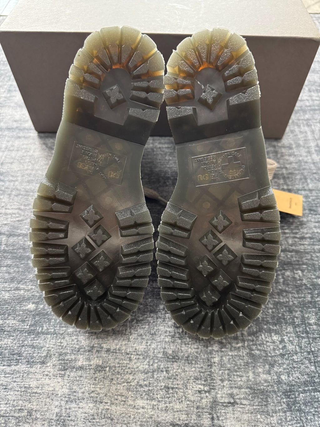 Rick Owens x Dr. Martens collaboration Combat Boots