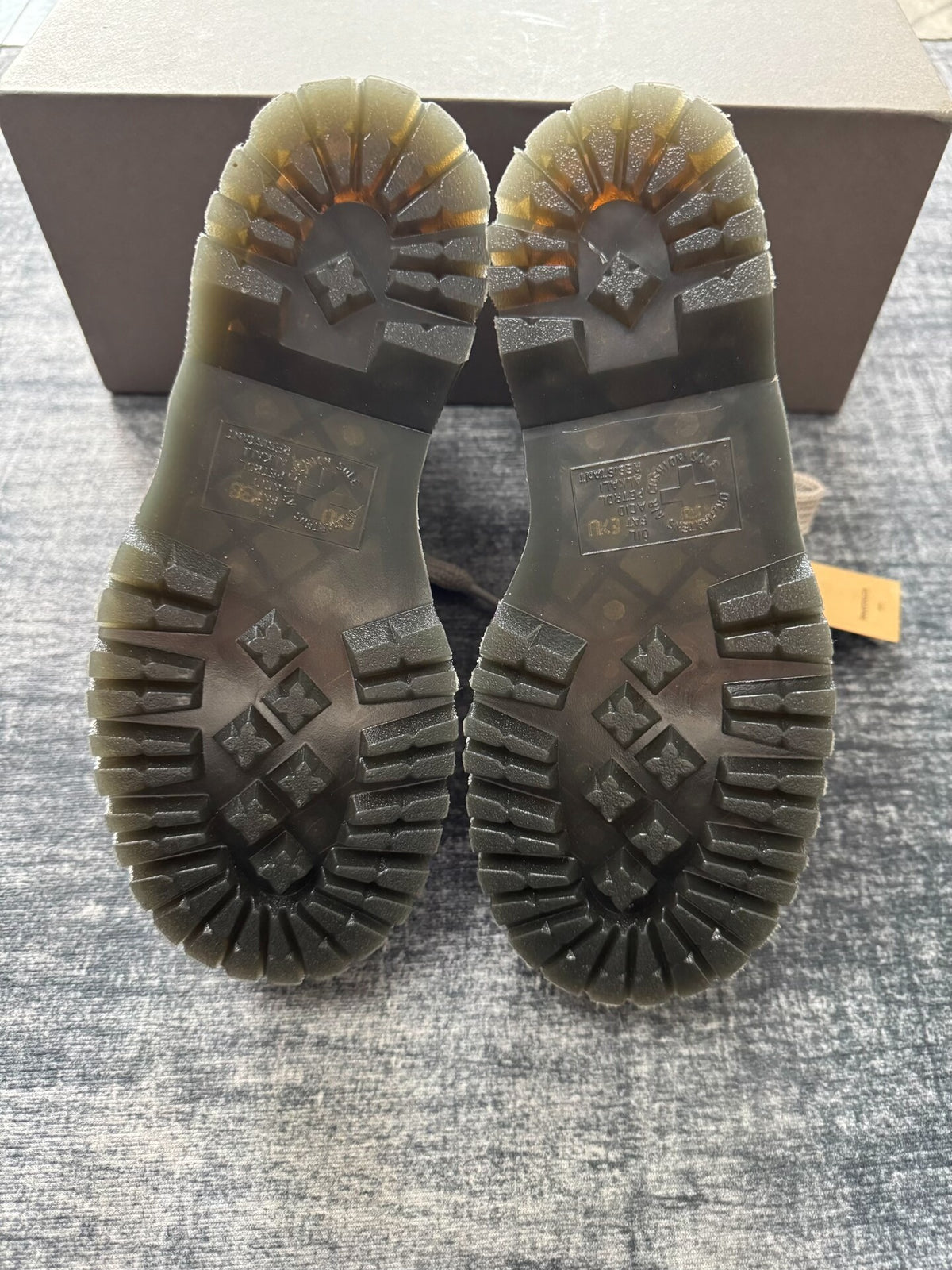 Rick Owens x Dr. Martens collaboration Combat Boots