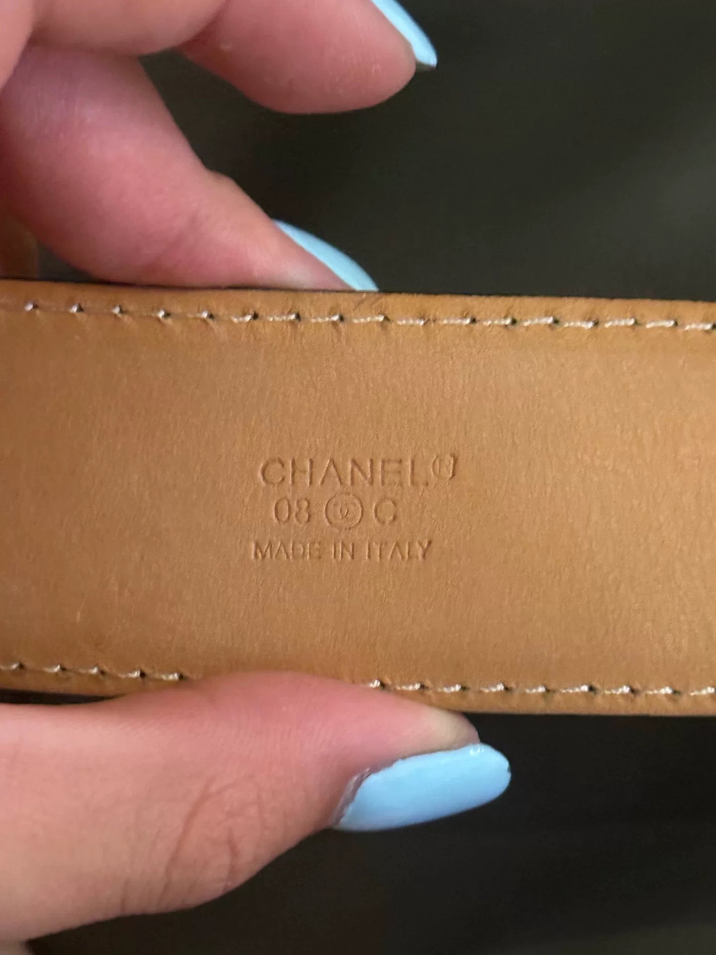Chanel Double C Classic Logo Belt