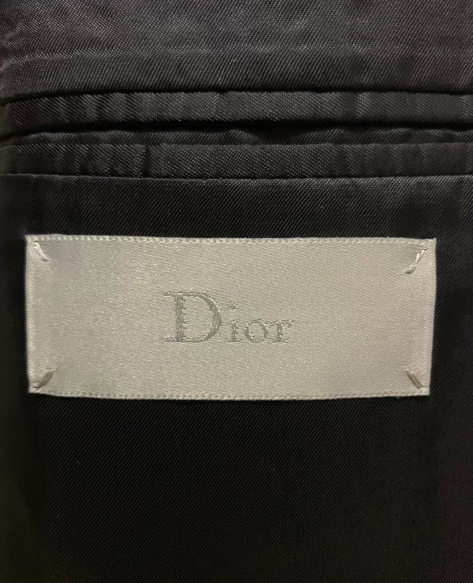 Dior Homme 16SS Runway Blue Gray Suit Wool