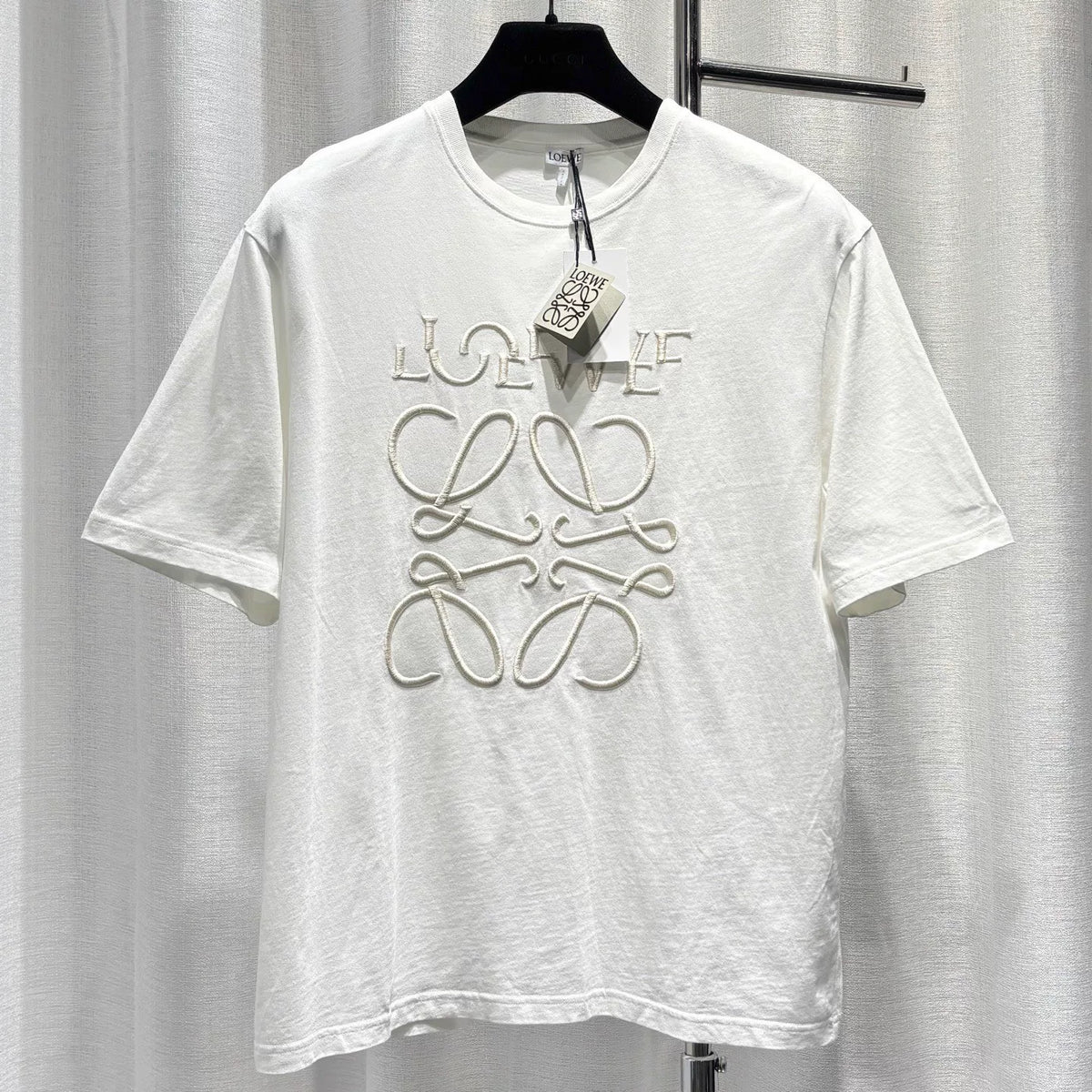 Loewe SS25 White Cotton Top