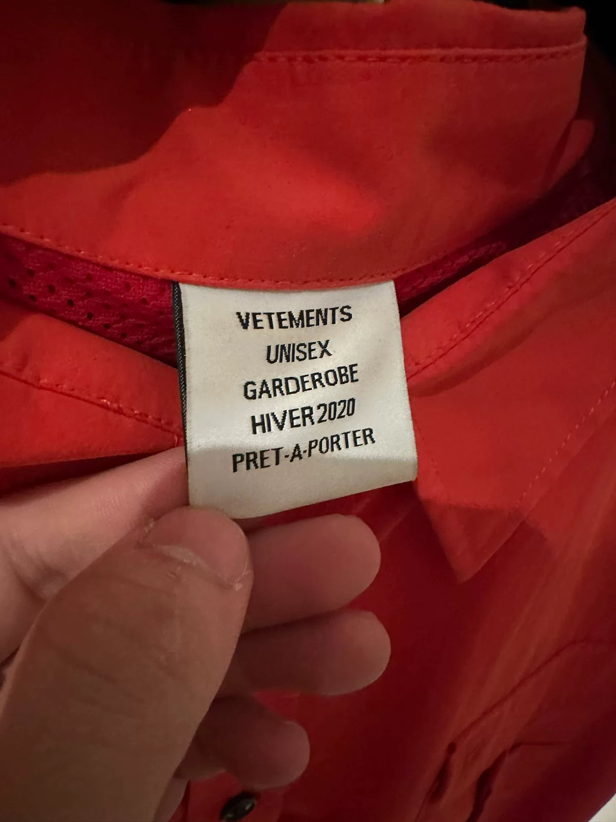 Vetements anti-war shirt short sleeve