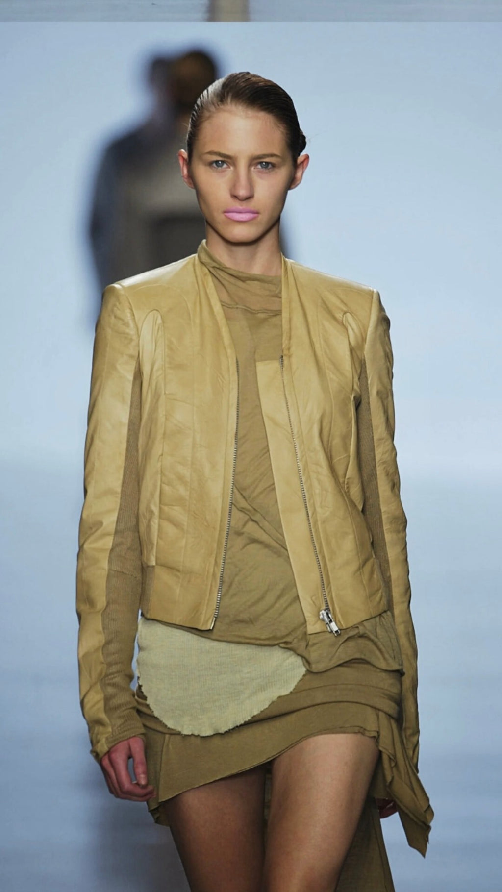 Rick Owens SS04 Lambskin Zip-Up Jacket