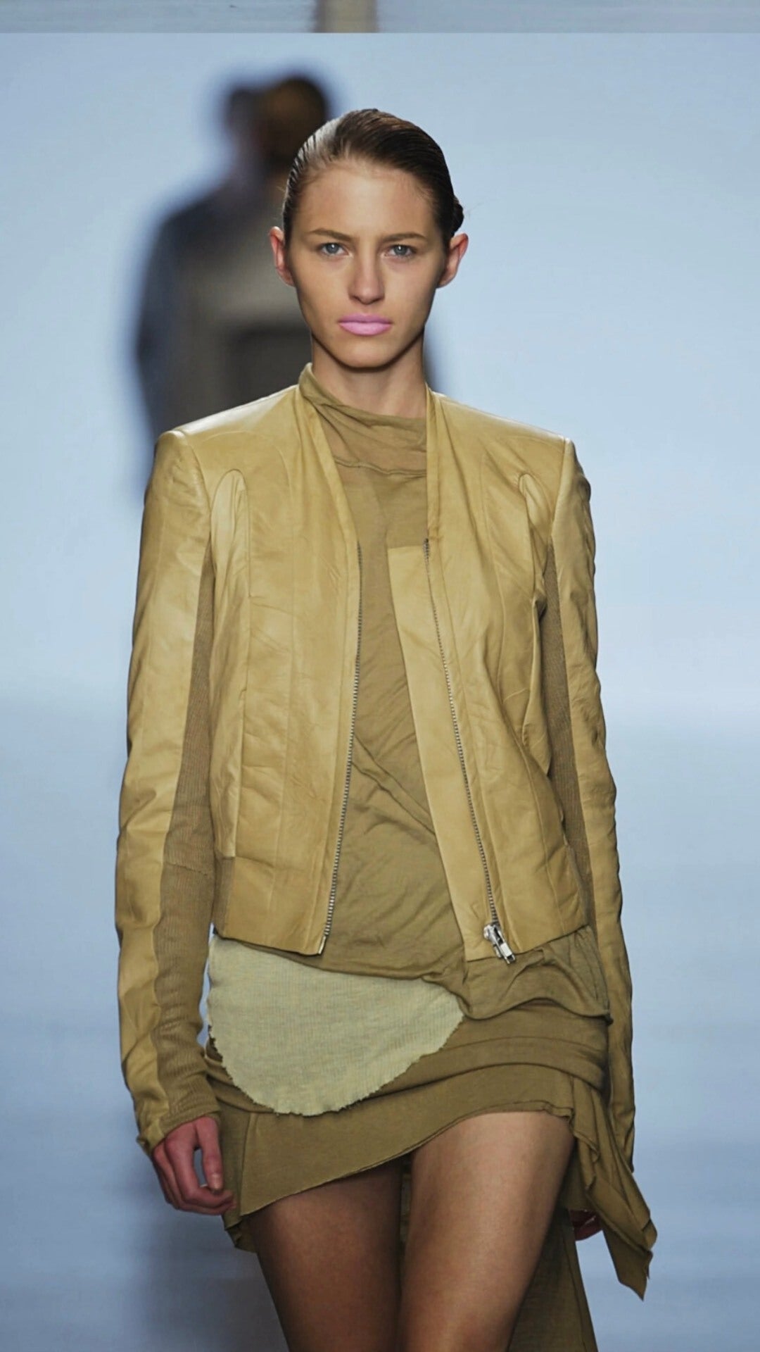 Rick Owens SS04 Lambskin Zip-Up Jacket