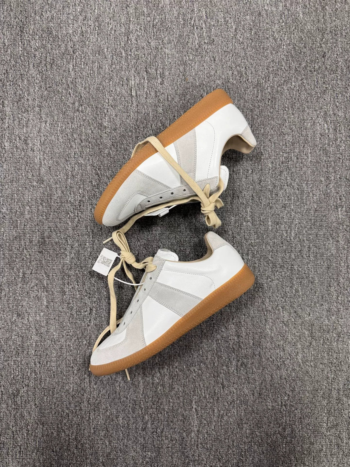 Maison Margiela Vintage White German Army Trainers