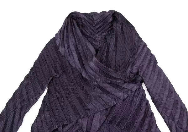 Issey Miyake Vintage Purple Pleated Top