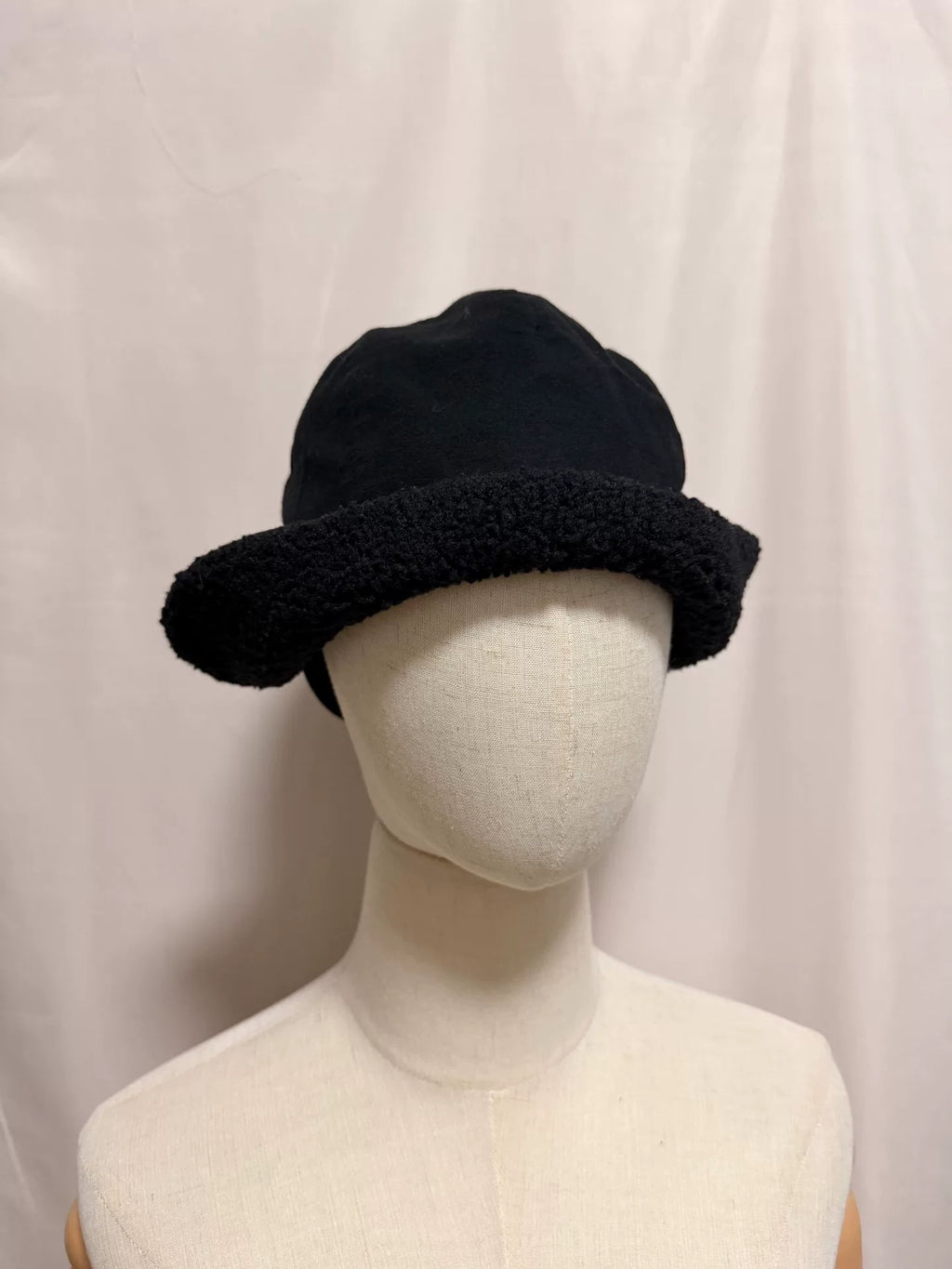 Y's Yohji Yamamoto Black Bendable Brim Hat
