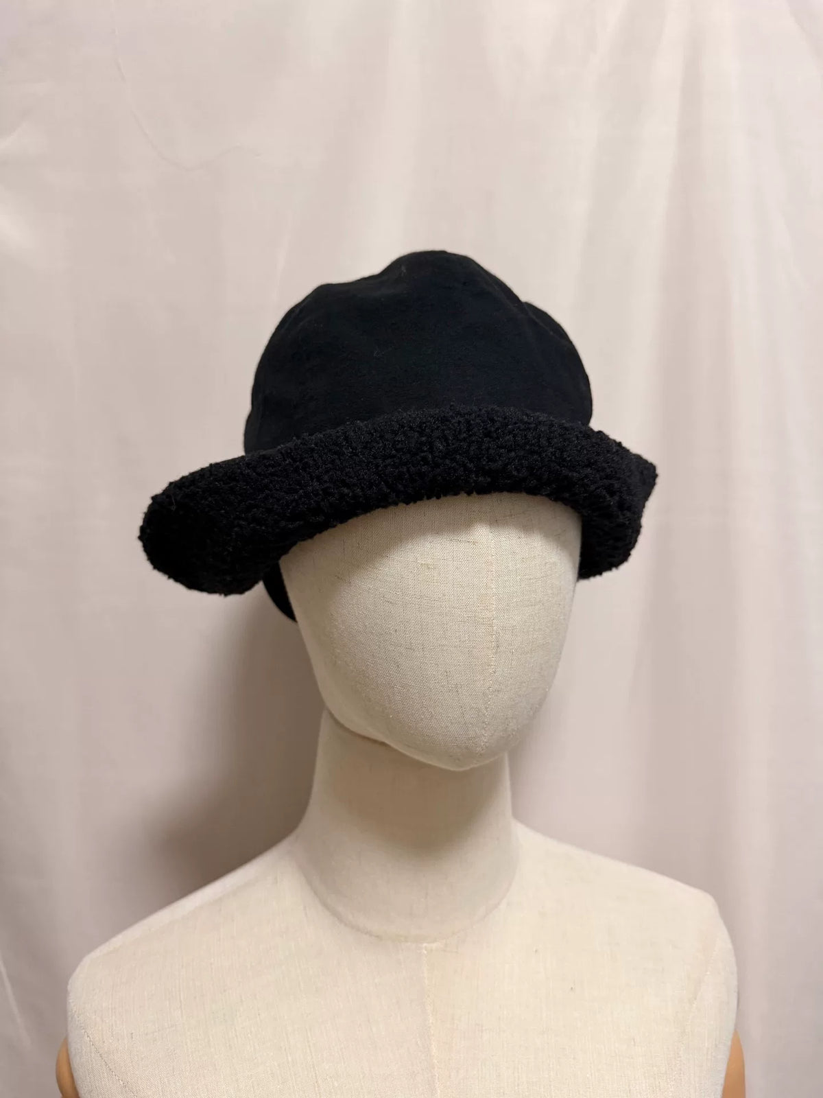 Y's Yohji Yamamoto Black Bendable Brim Hat