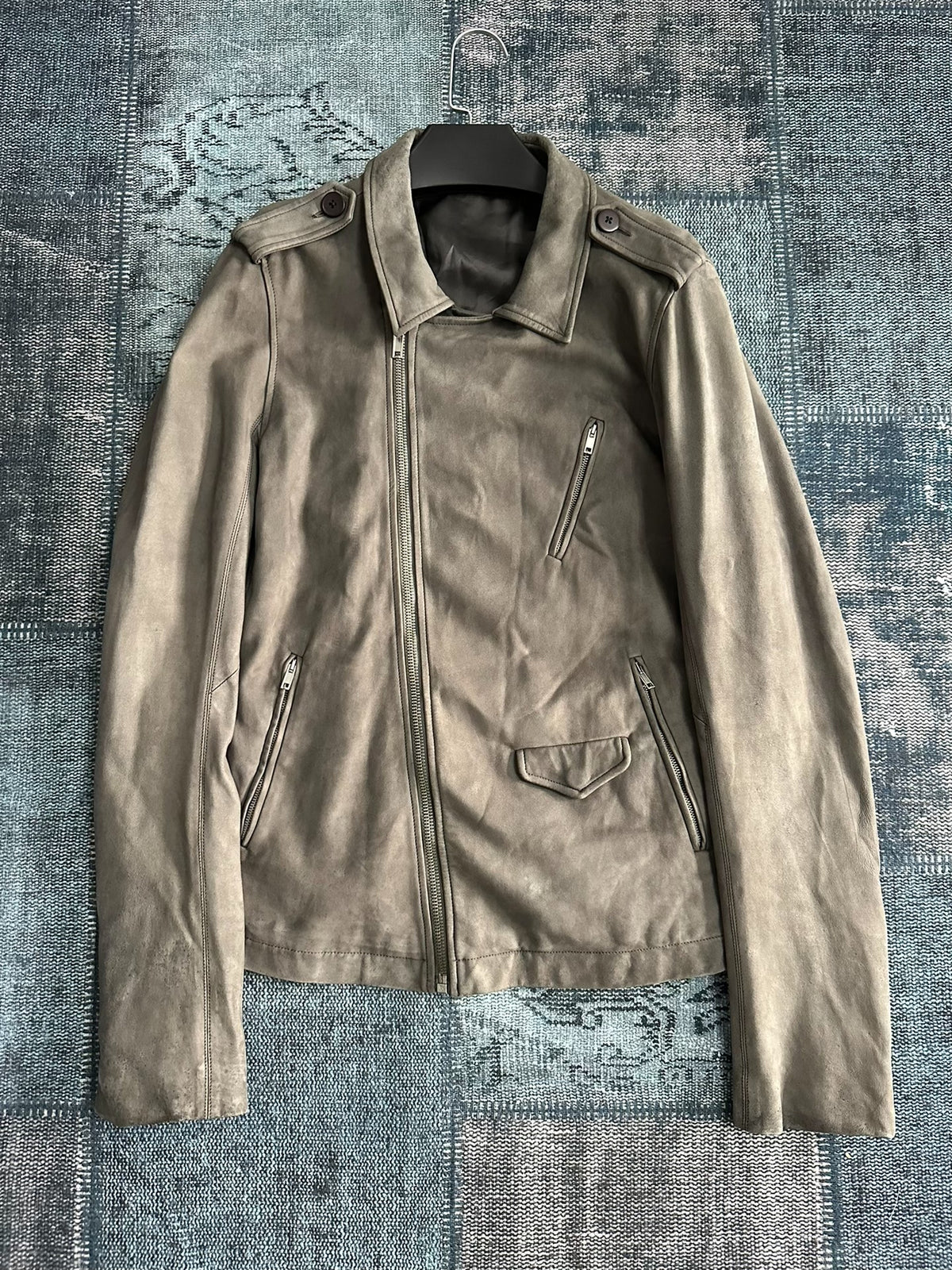Rick Owens mainline leather jacket