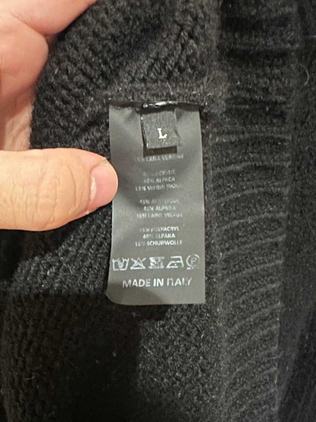Raf Simons Flocked Sweater