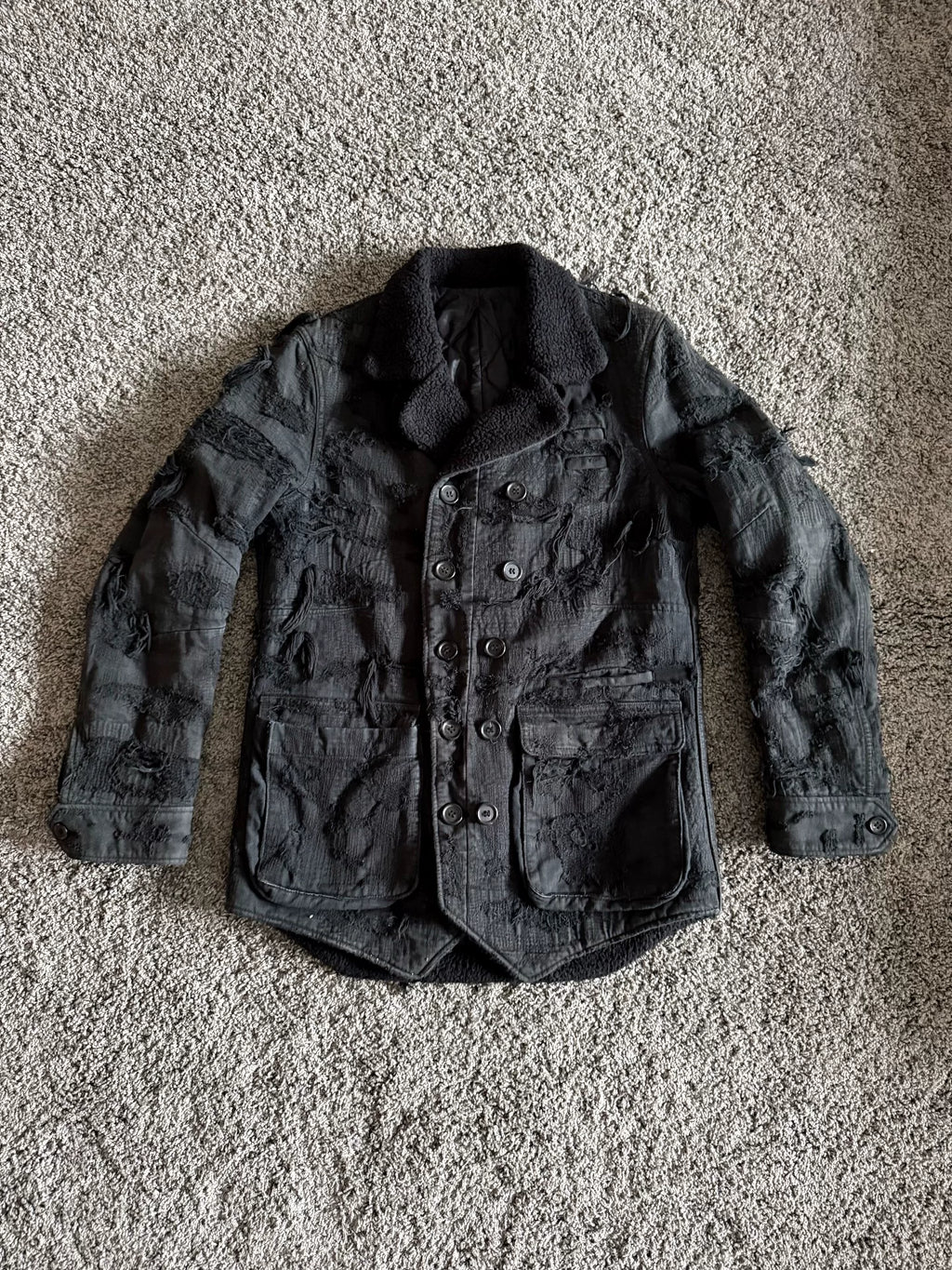 Undercover AW09 Earmuff Maniac 78 Distressed Boro Jacket