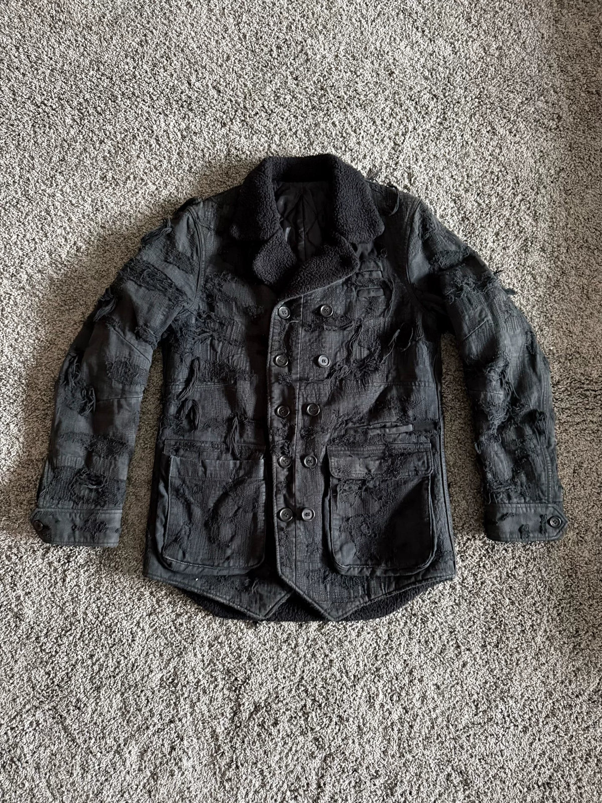 Undercover AW09 Earmuff Maniac 78 Distressed Boro Jacket
