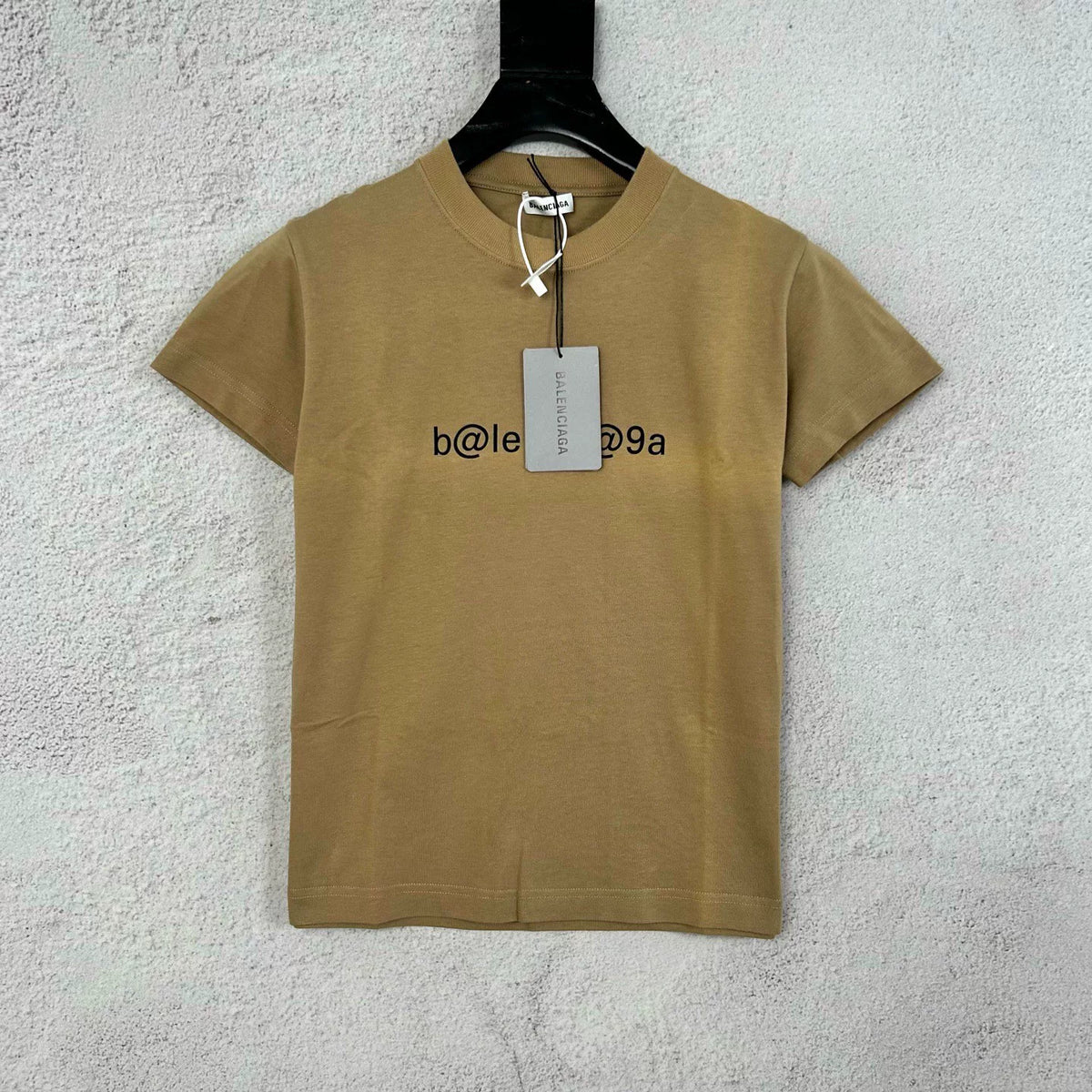 Balenciaga Deep Camel Mailbox Short Sleeve T-Shirt