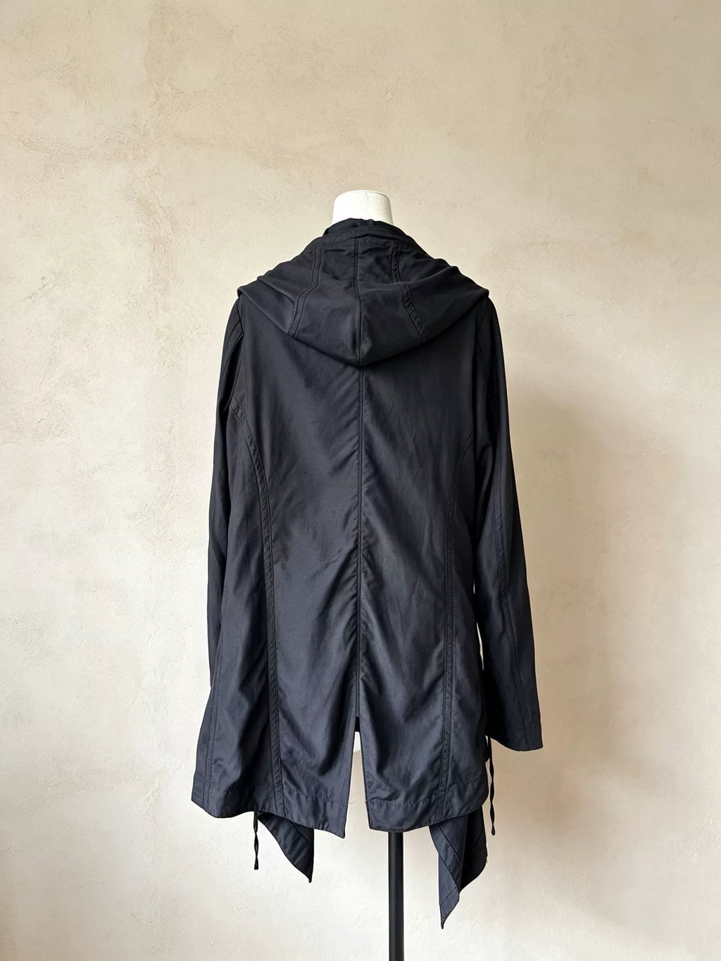 Julius AW10 Irregular Multi‑Way Cape‑Style Coat
