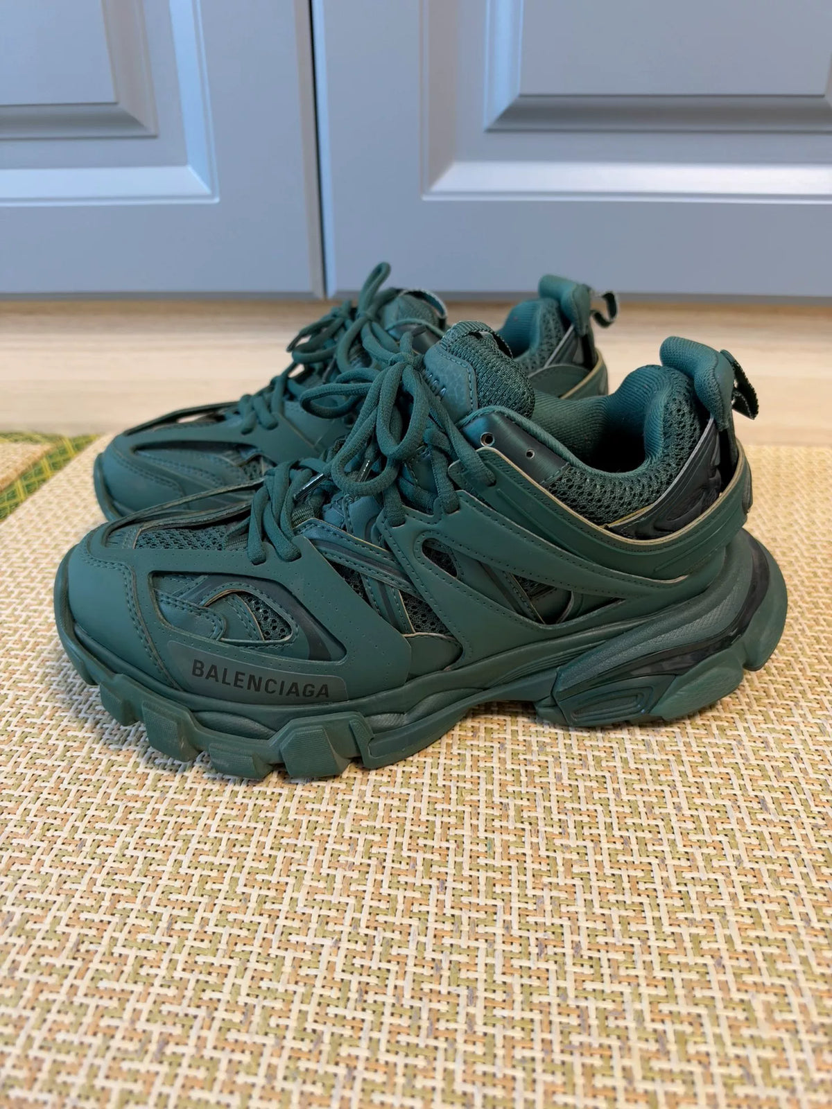 Balenciaga Track Dark Green Sneakers