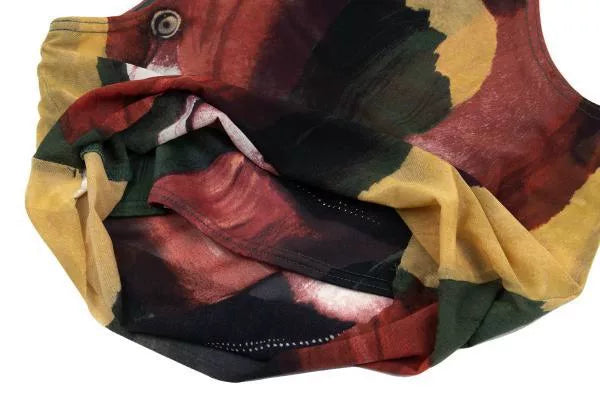 Jean Paul Gaultier Vintage Flamingo Mesh Top
