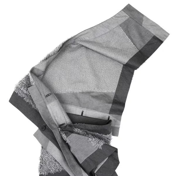Issey Miyake Vintage Grey Patchwork Vest