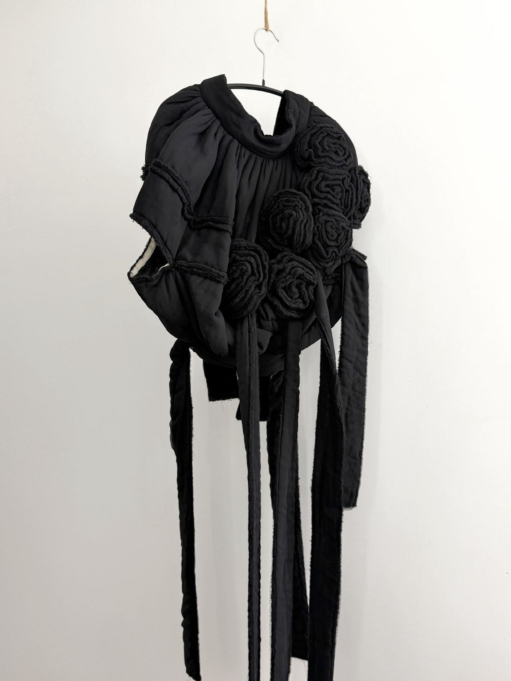 Comme Des Garcons 3d Rose Cocoon Jacket - Devines