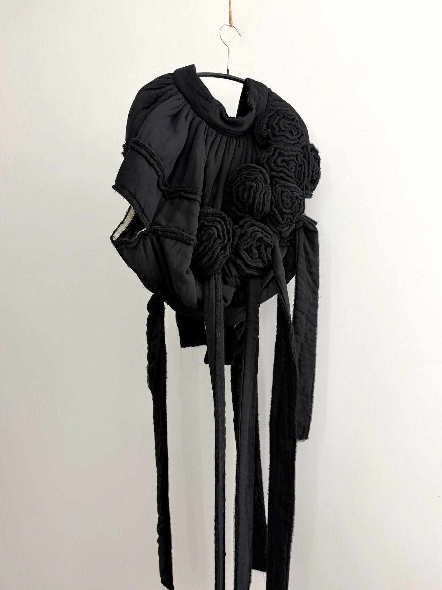 Comme Des Garcons 3d Rose Cocoon Jacket - Devines