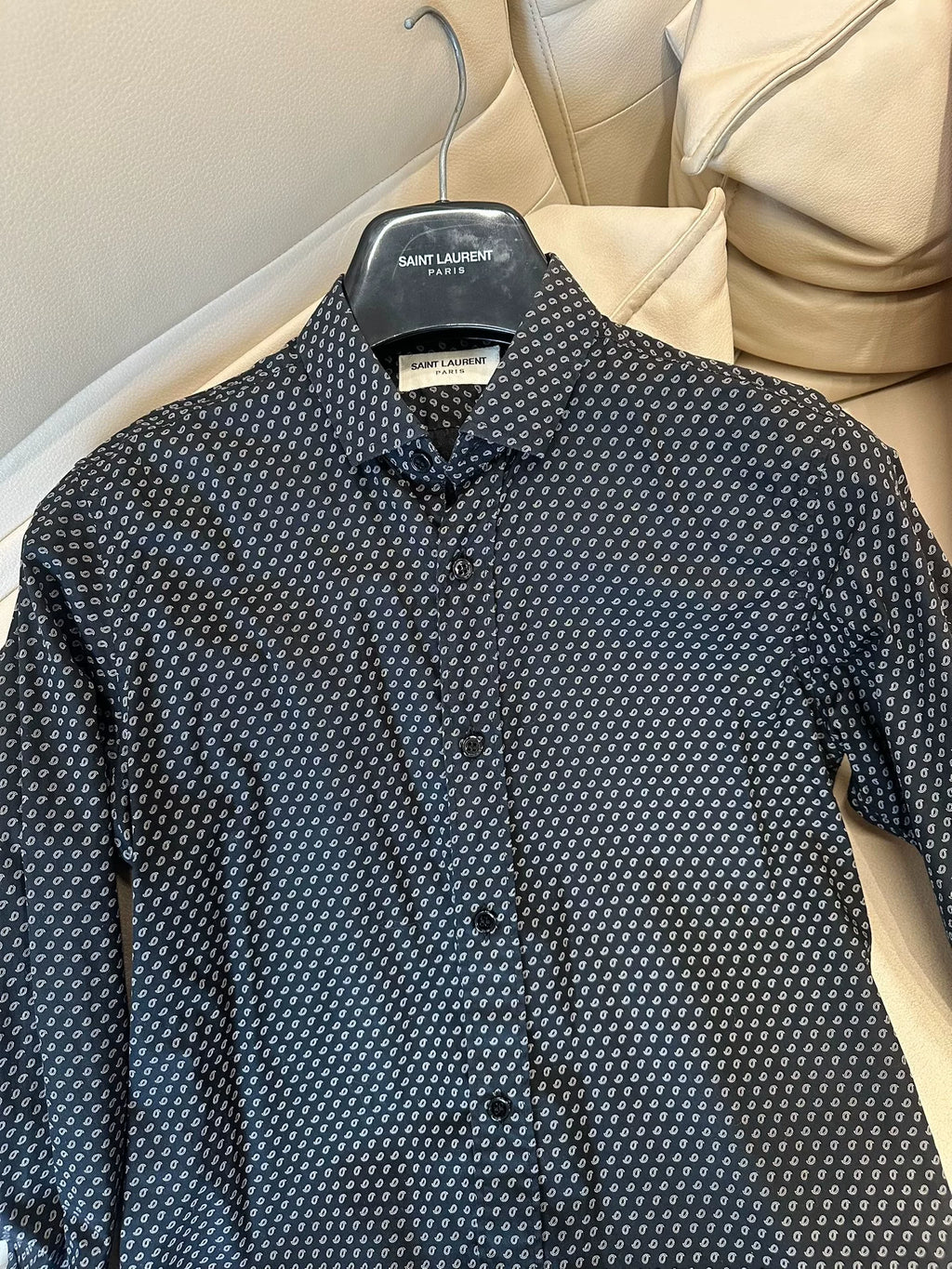 Saint Laurent SS13 Small Polka Dot Shirt