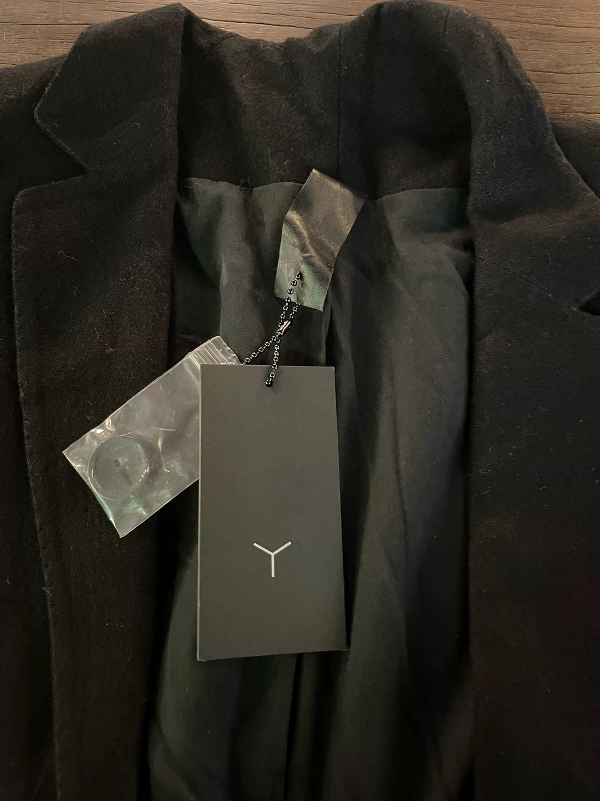 Y/Project FW12 Catharsis Black 3D Pocket Yohan Serfaty Blazer