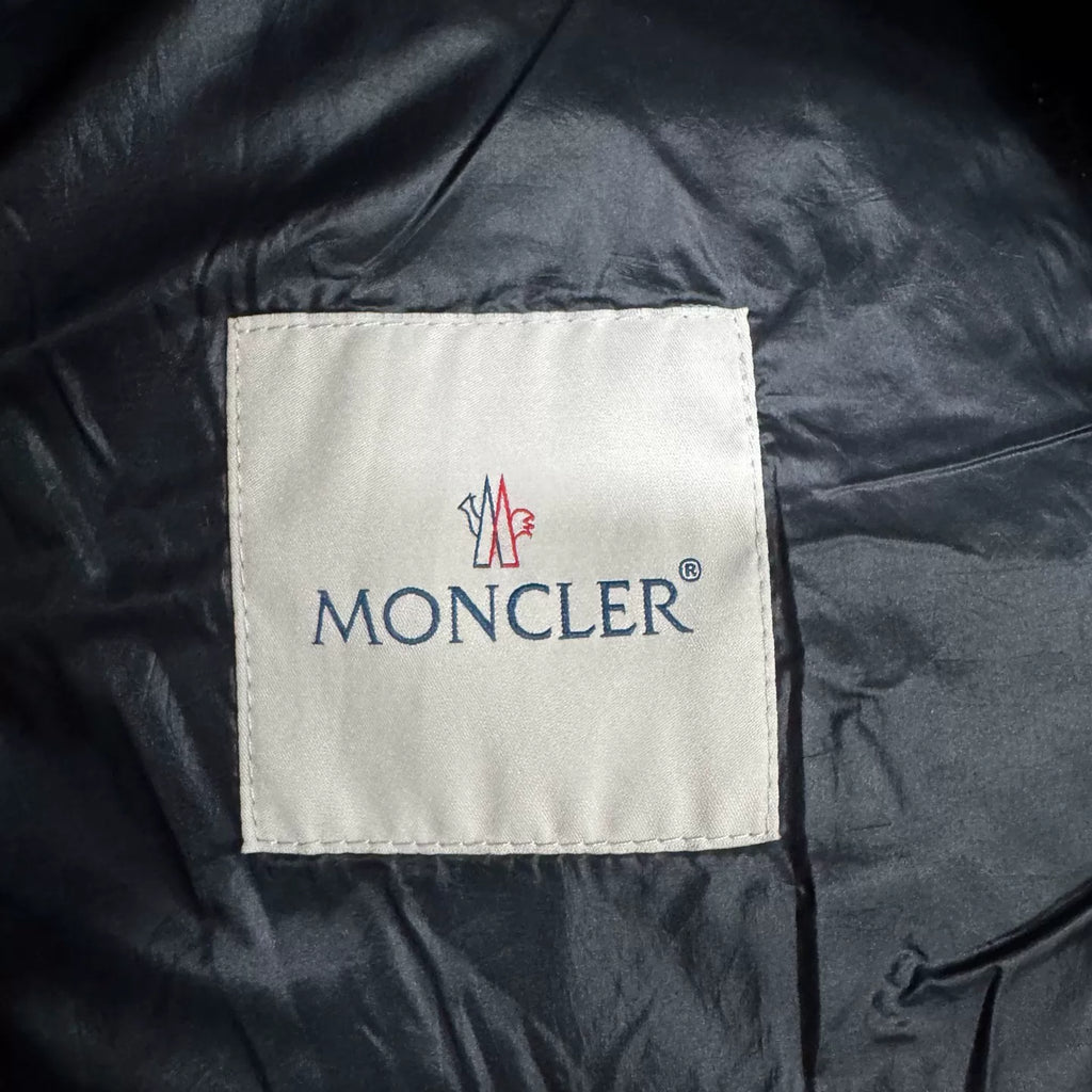 Moncler COPENHAGUE sleeve patch puffer quilted stand-collar down jacket