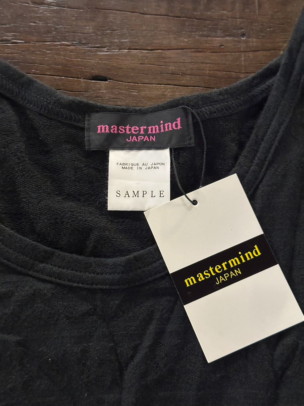mastermind Japan Sample Same Black Vest