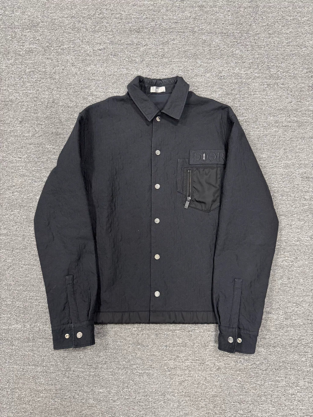 Dior × Sacai Black Embroidered Jacket