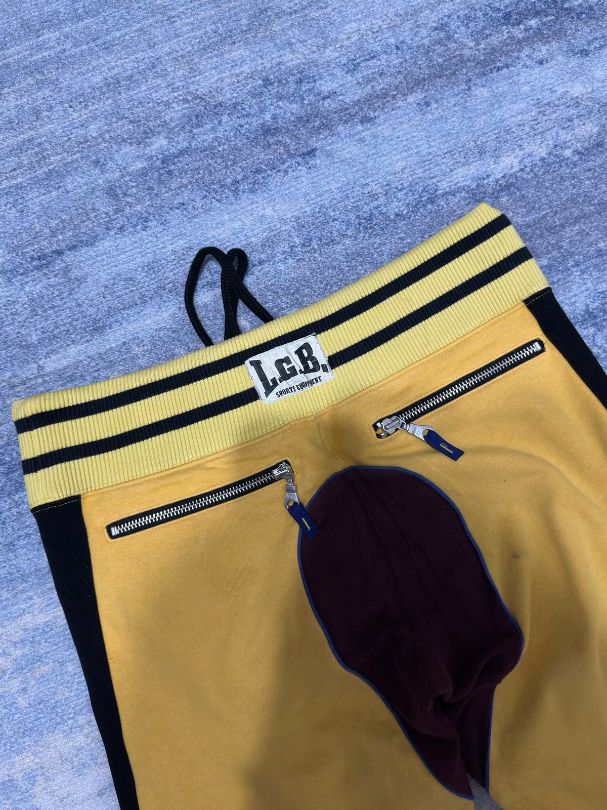 L.g.b. God Speed Flare Sweat Pants Color-Block Sweatpants