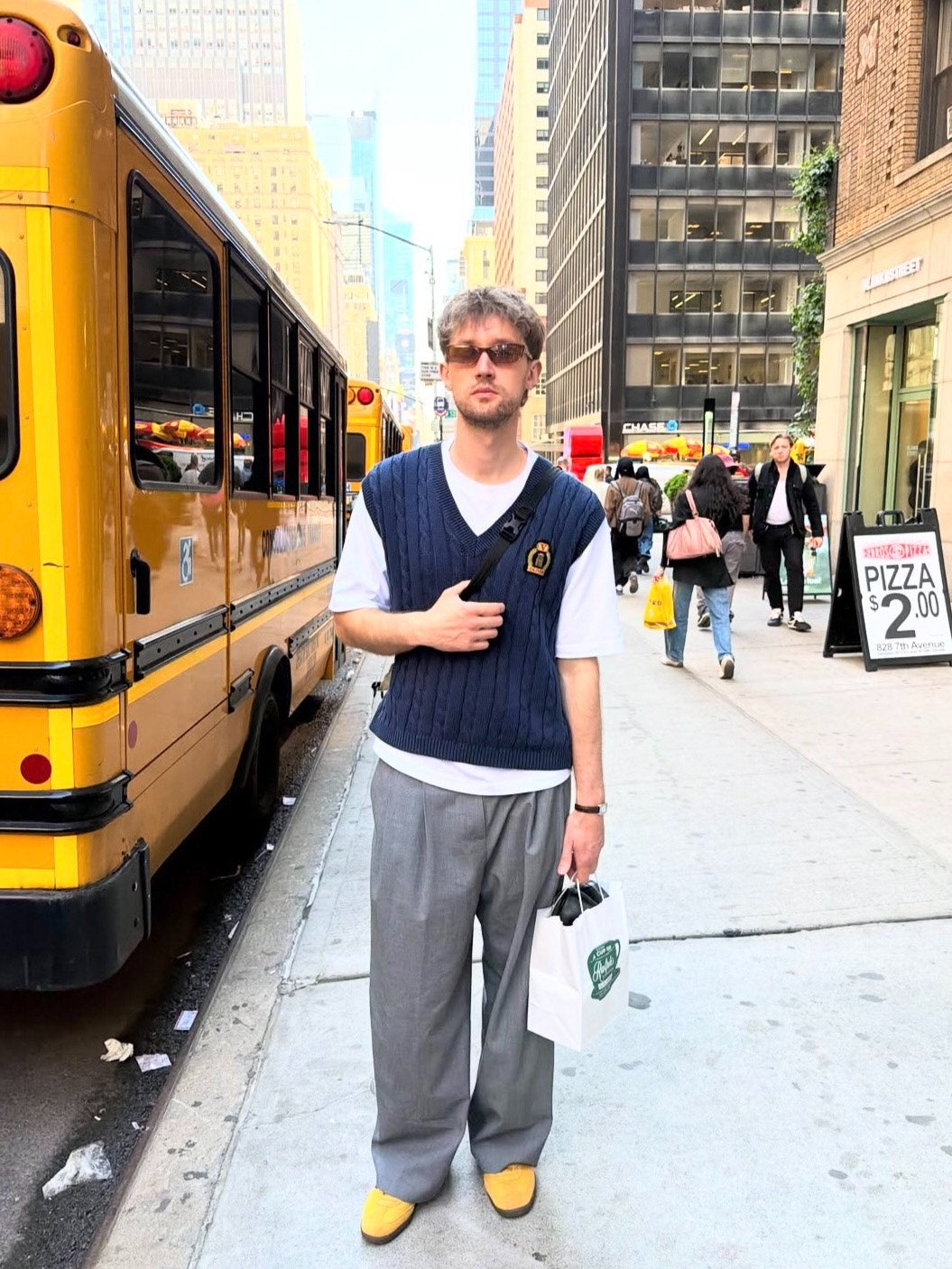 Prada 25 Runway Gray Wool Dress Pants