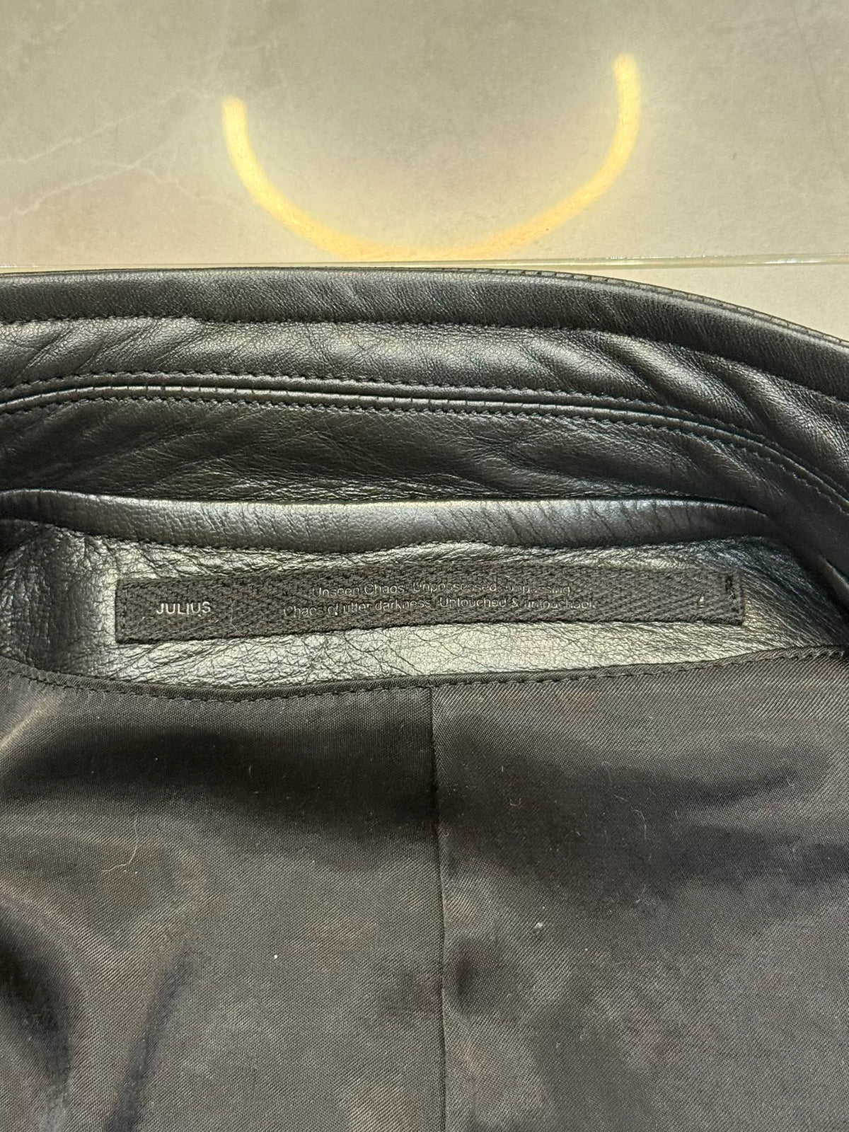 Julius FW19 Leather Jacket
