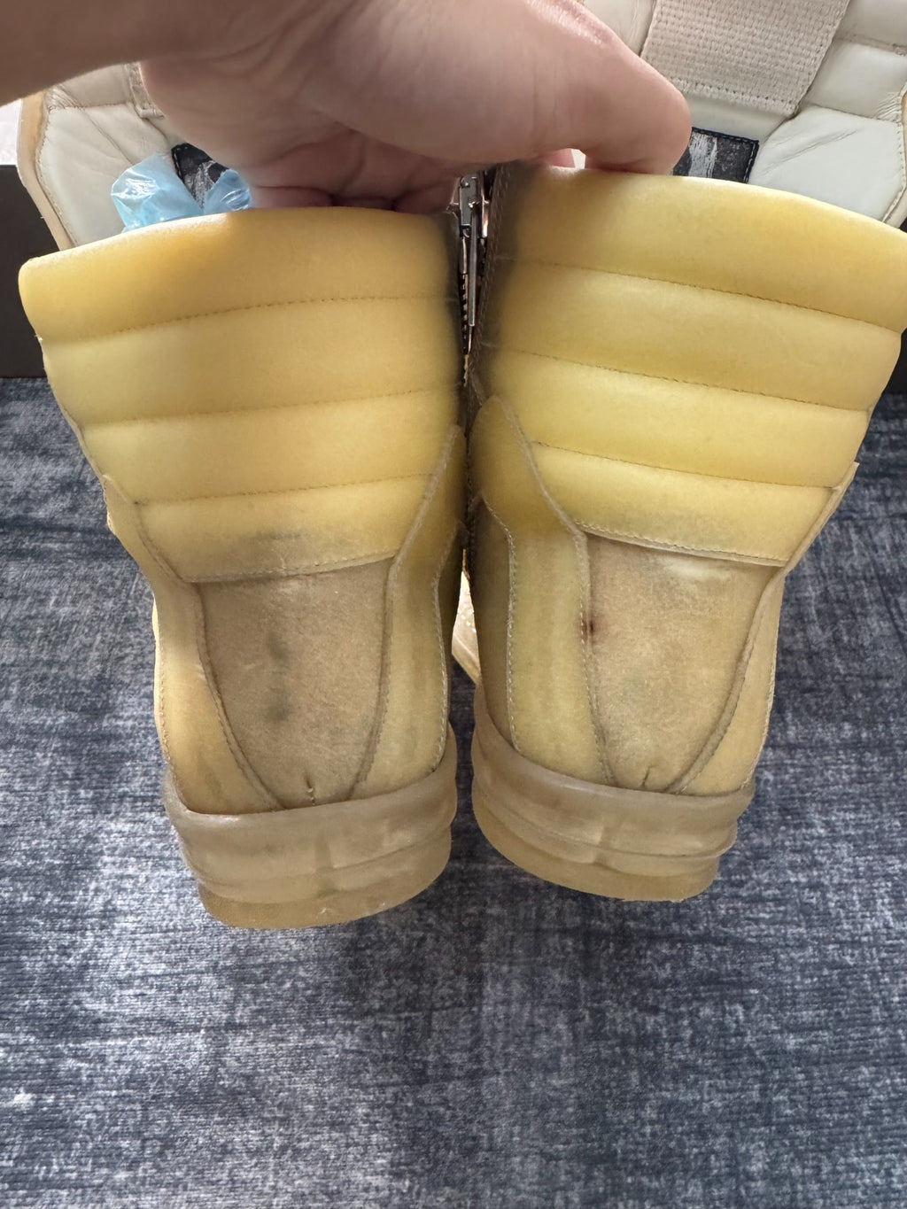 Rick Owens Inverted-Triangle Sneakers