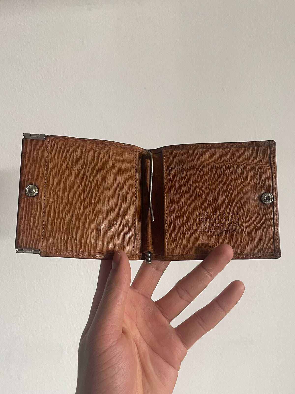 Maison Martin Margiela Caramel Money Clip Wallet