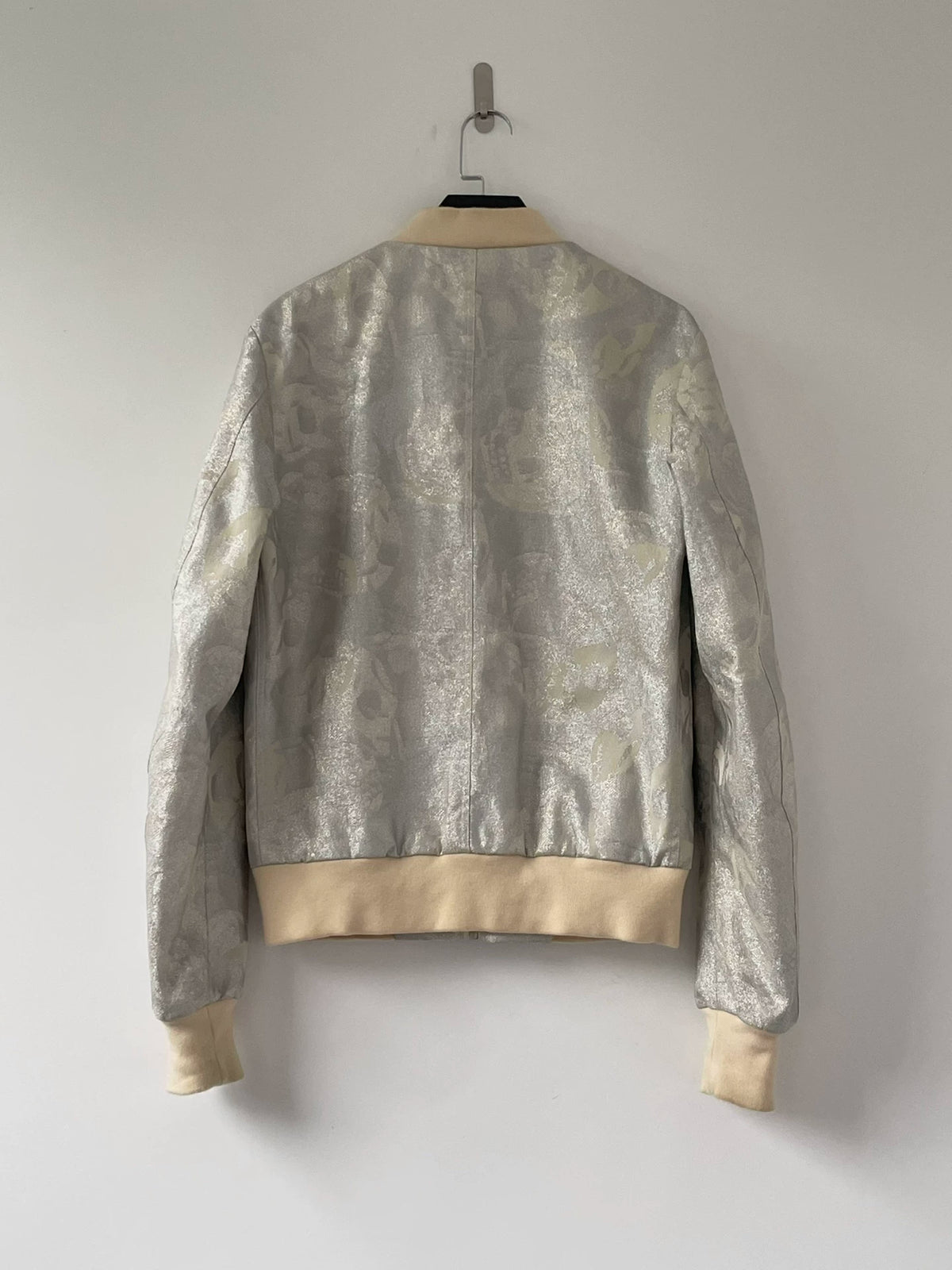 Alexander McQueen | S/S15 Silver Thread Bomber Jacket