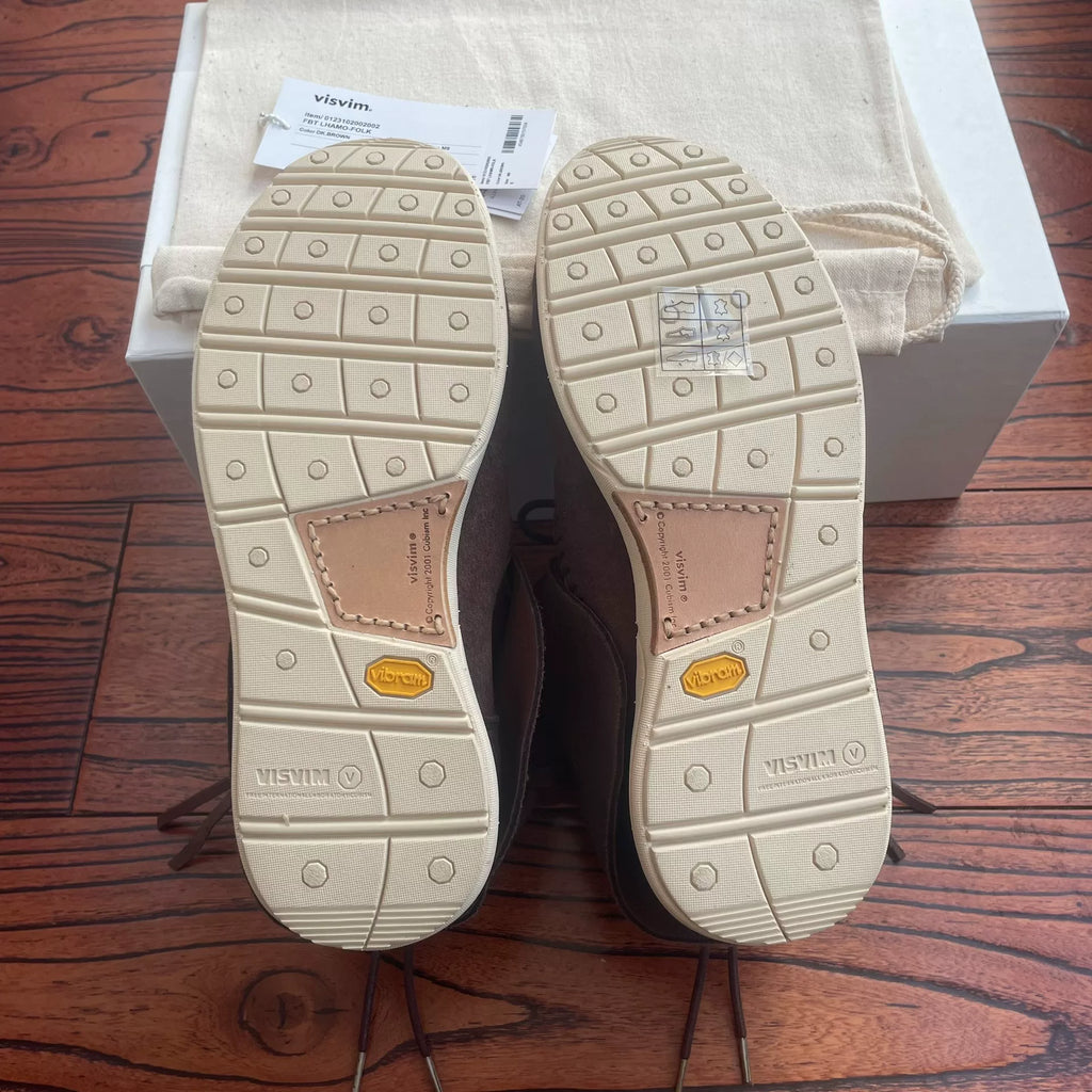 Visvim 23ss FBT Lhamo Folk Tassel Casual Shoes