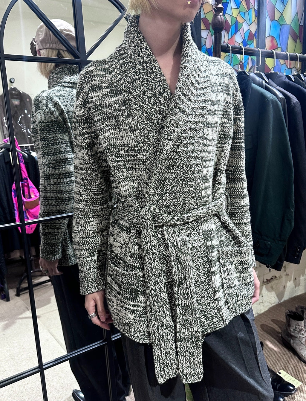 LEMAIRE Knitted Belted Coat