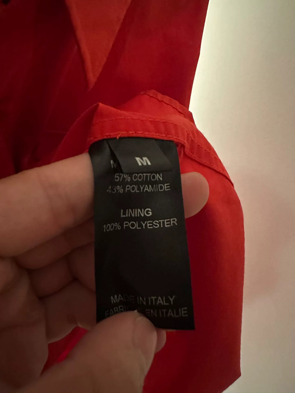 Vetements anti-war shirt short sleeve