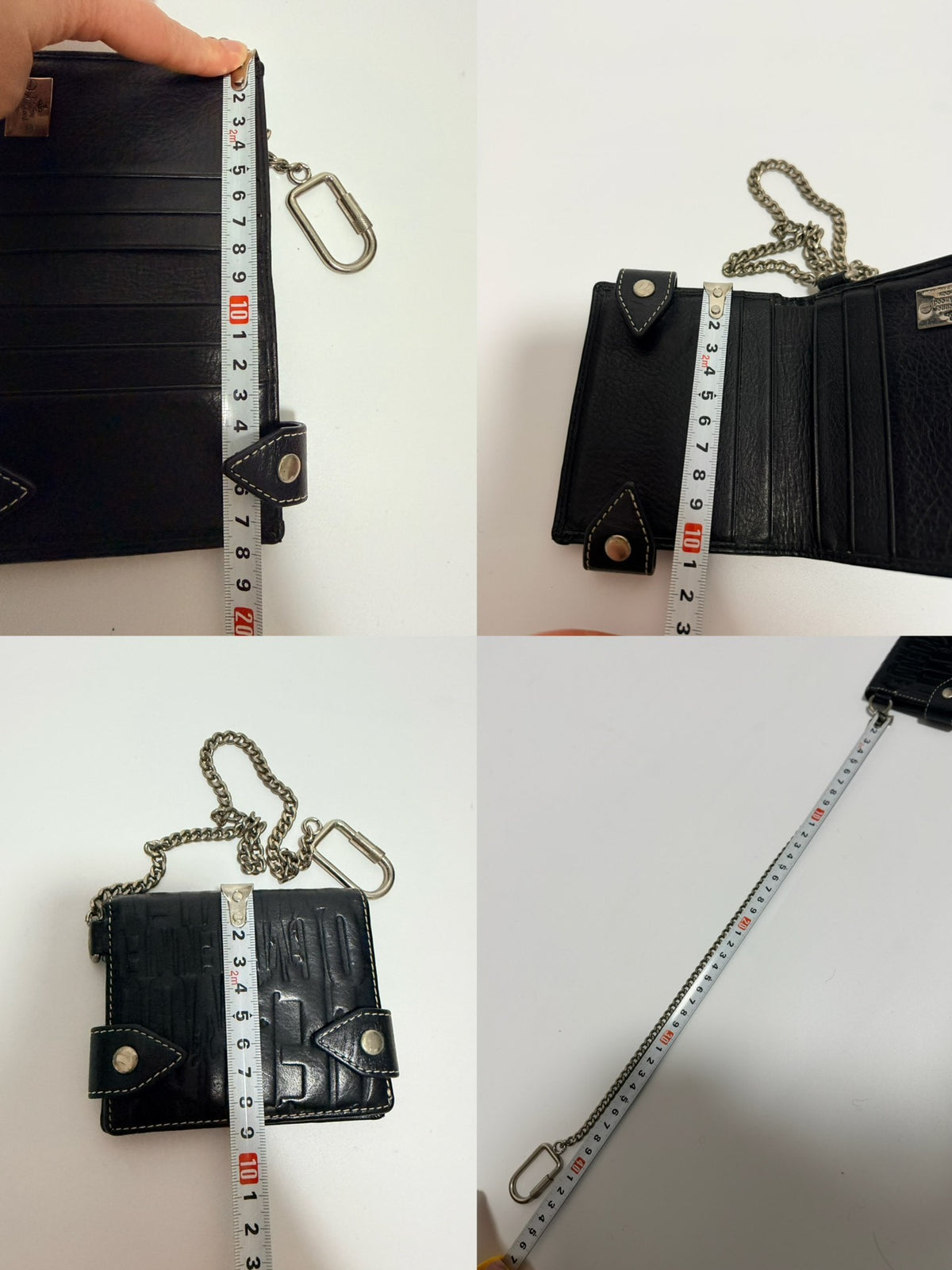 Vivienne Westwood Graffiti Chain Card Holder Wallet