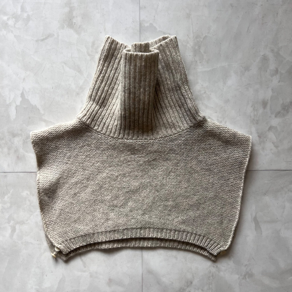 Maison Margiela Turtleneck Sleeveless Knit Top