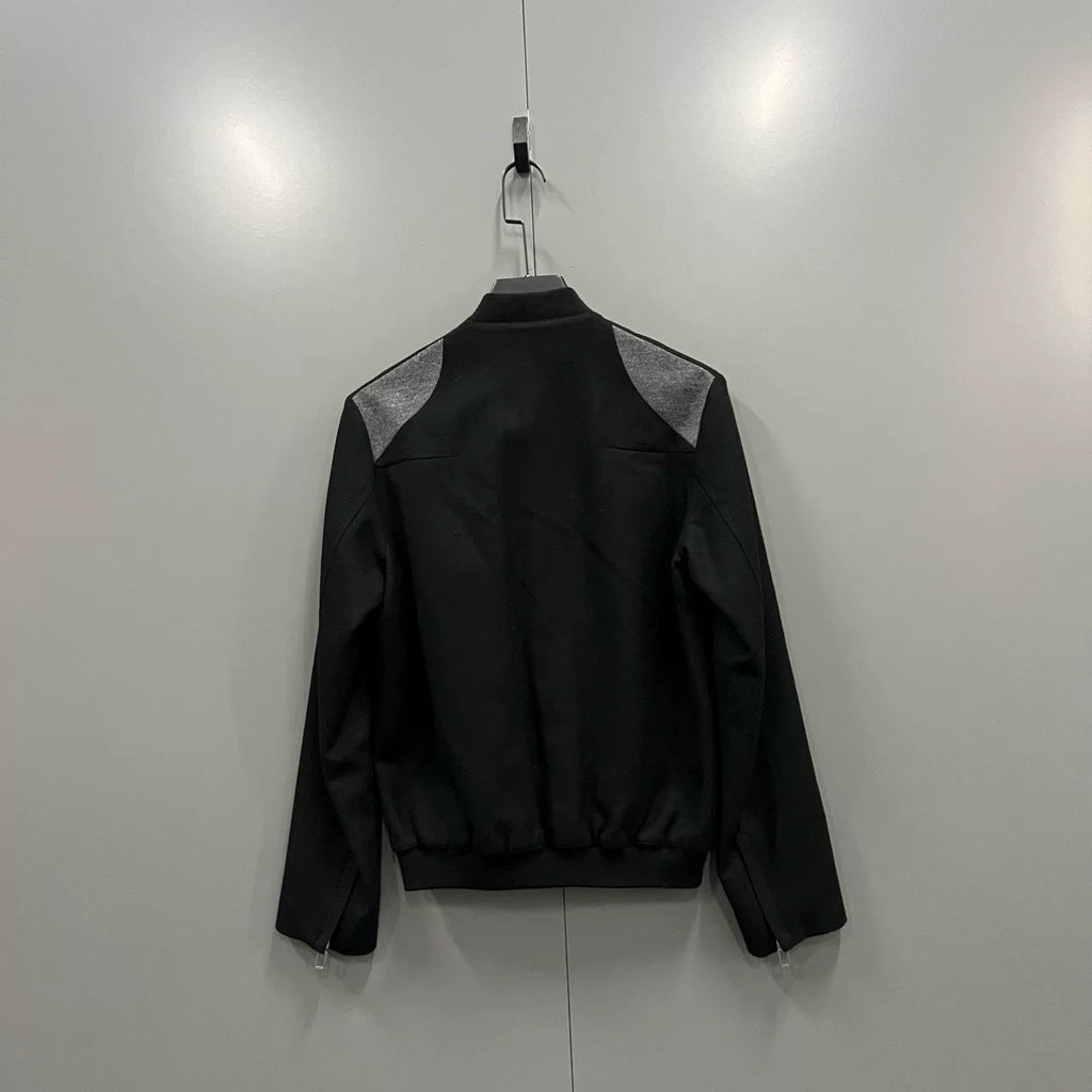Dior patchwork tassel zip-up jacket
