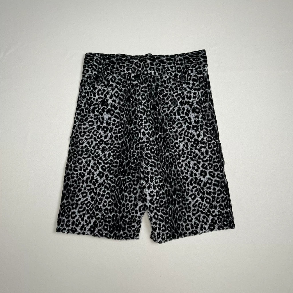VISVIM 23ss Coronel Shorts Leopard Corduroy Leopard Print Shorts