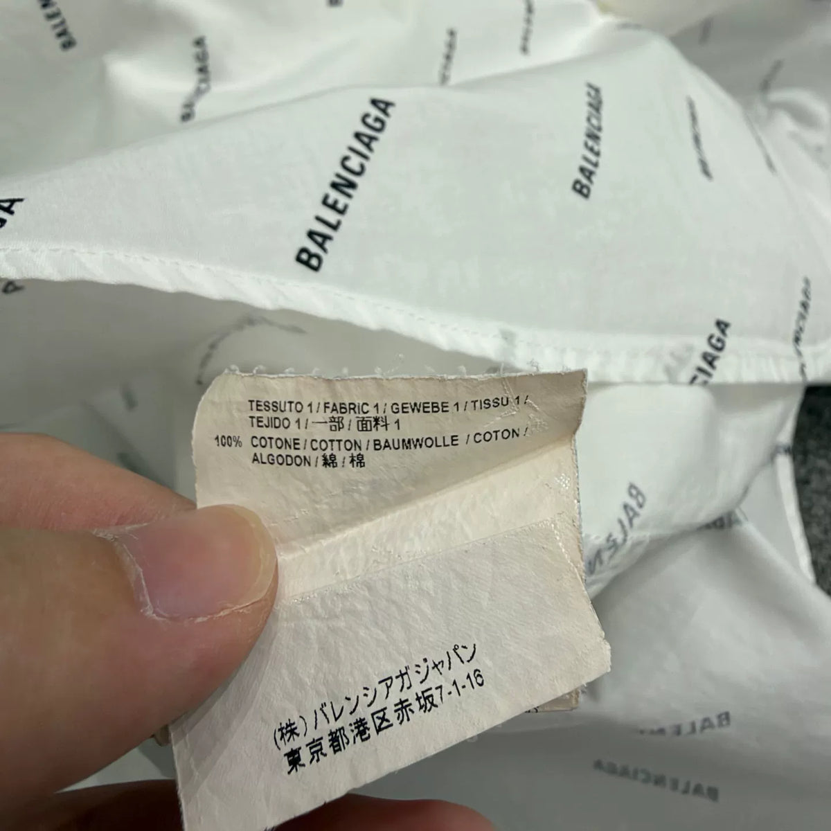 Balenciaga Bullet Screen Full Print Shirt