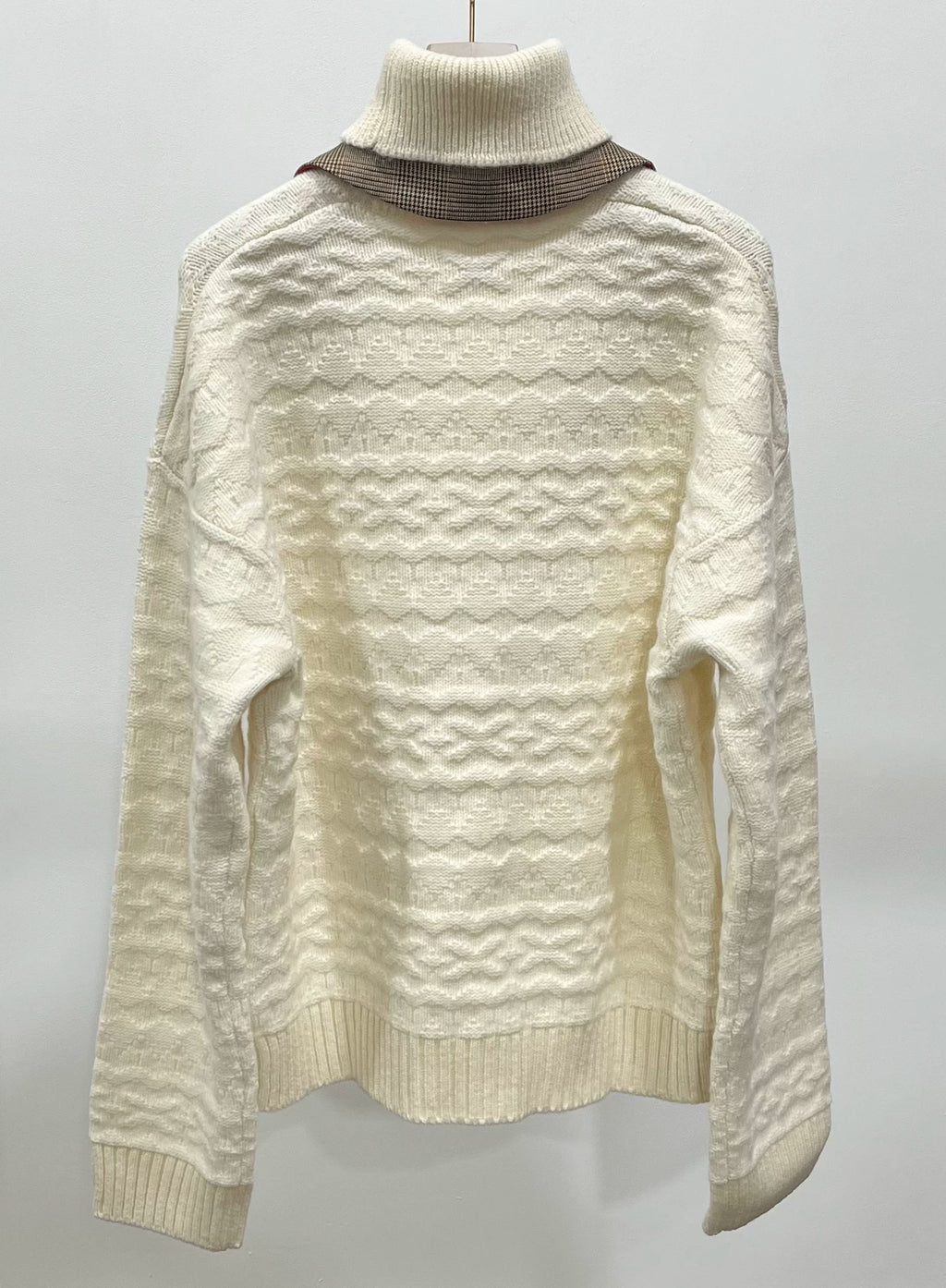 The Soloist 20AW Wool Beige Knit Sweater