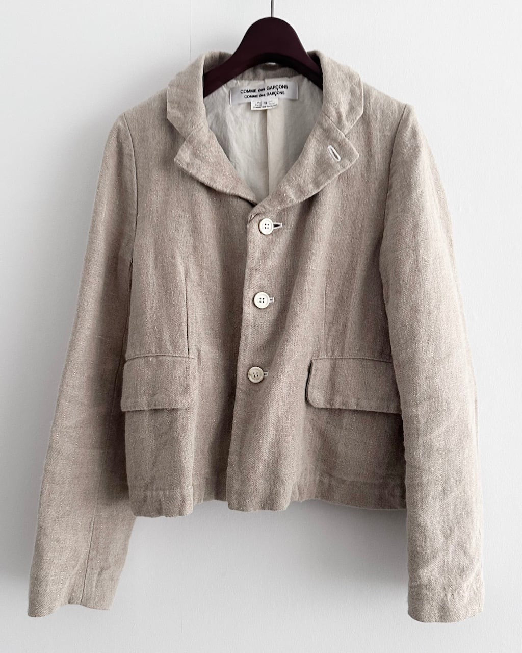 Comme Des Garçons SS12 Linen Jacket