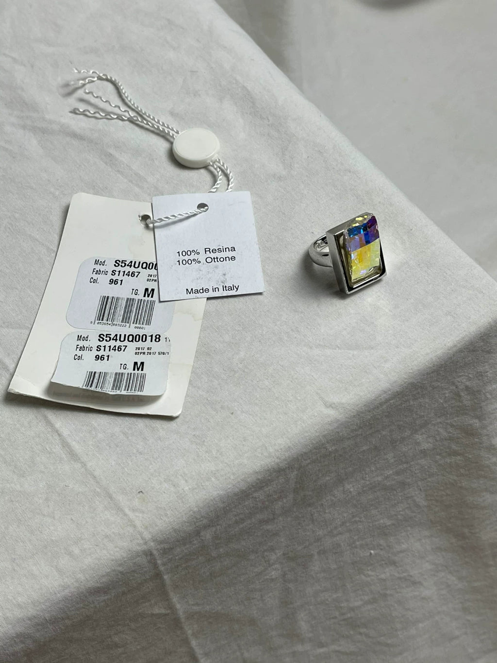 Maison Margiela Swarovski Diamond Ring
