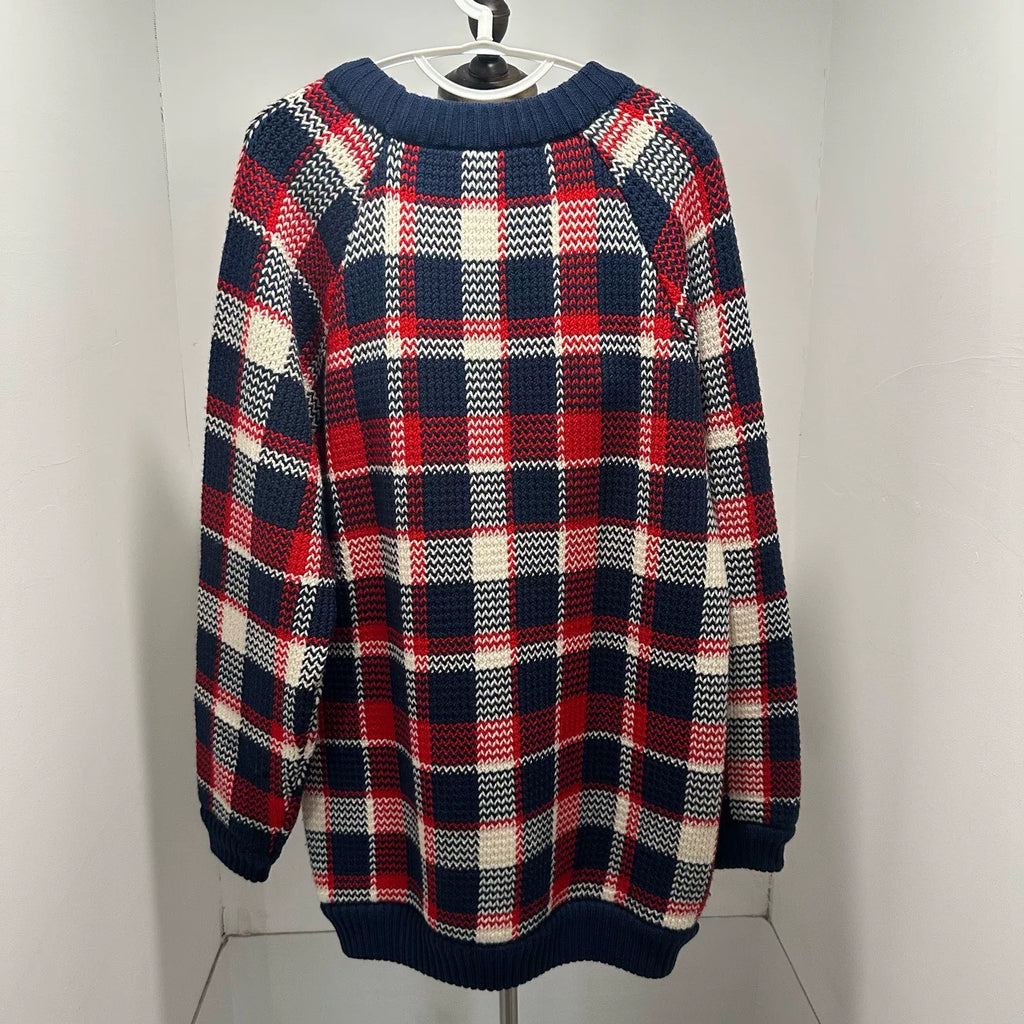 Louis Vuitton Red Blue Sweater