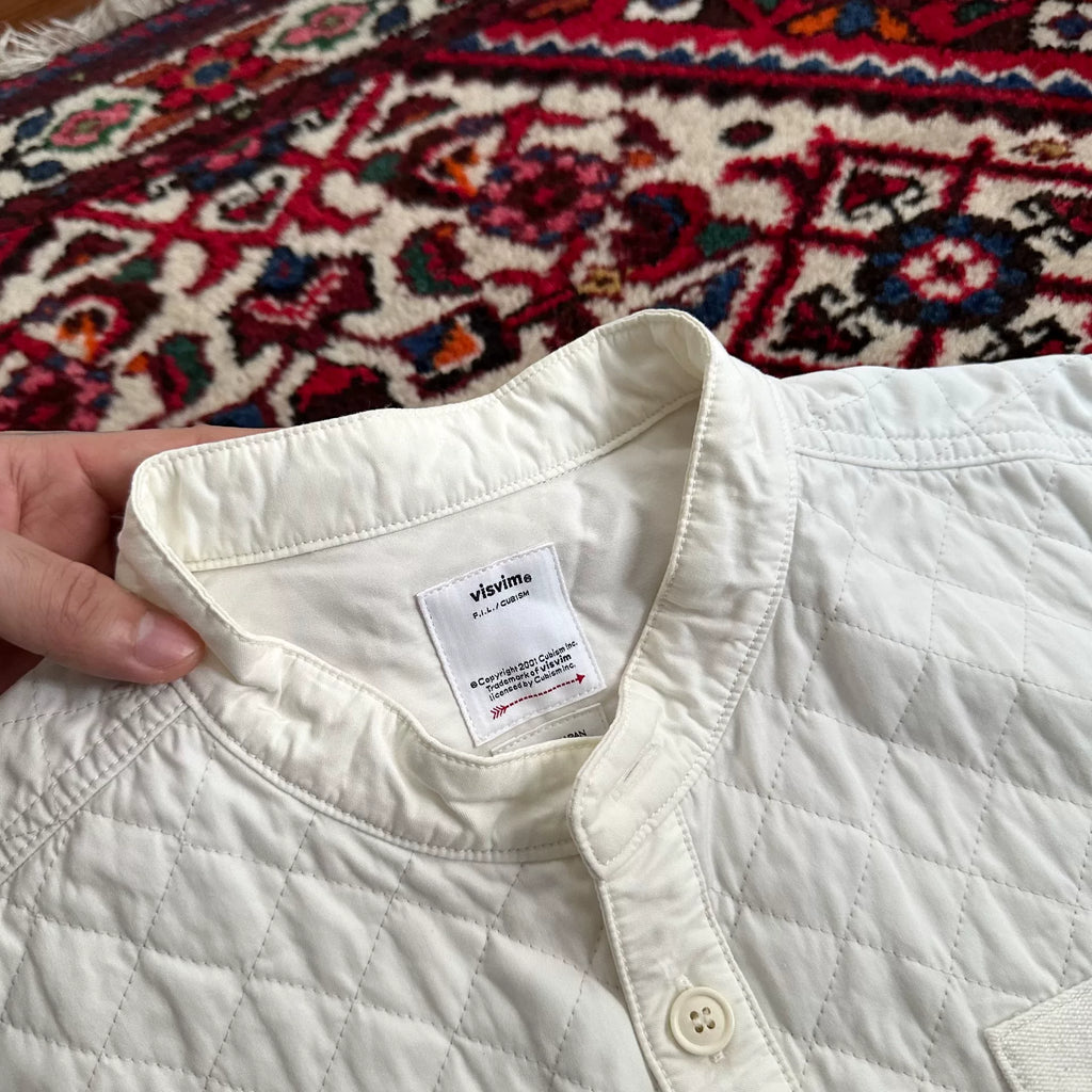 visvim 25ss QUILTED PALMER L/S Nylon Shirt