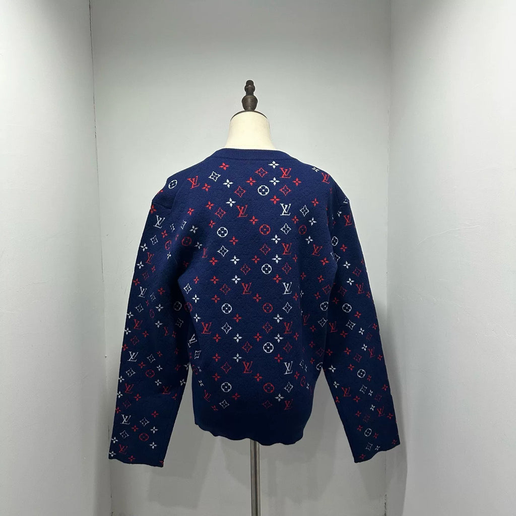 Louis Vuitton Monogram All-Over Print Sweater